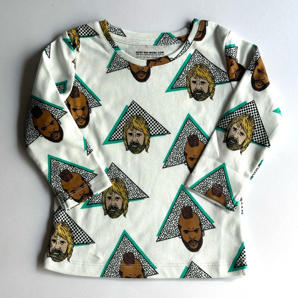 SLEEP NO MORE L/S TEE 【80-120cm】Dude I like you