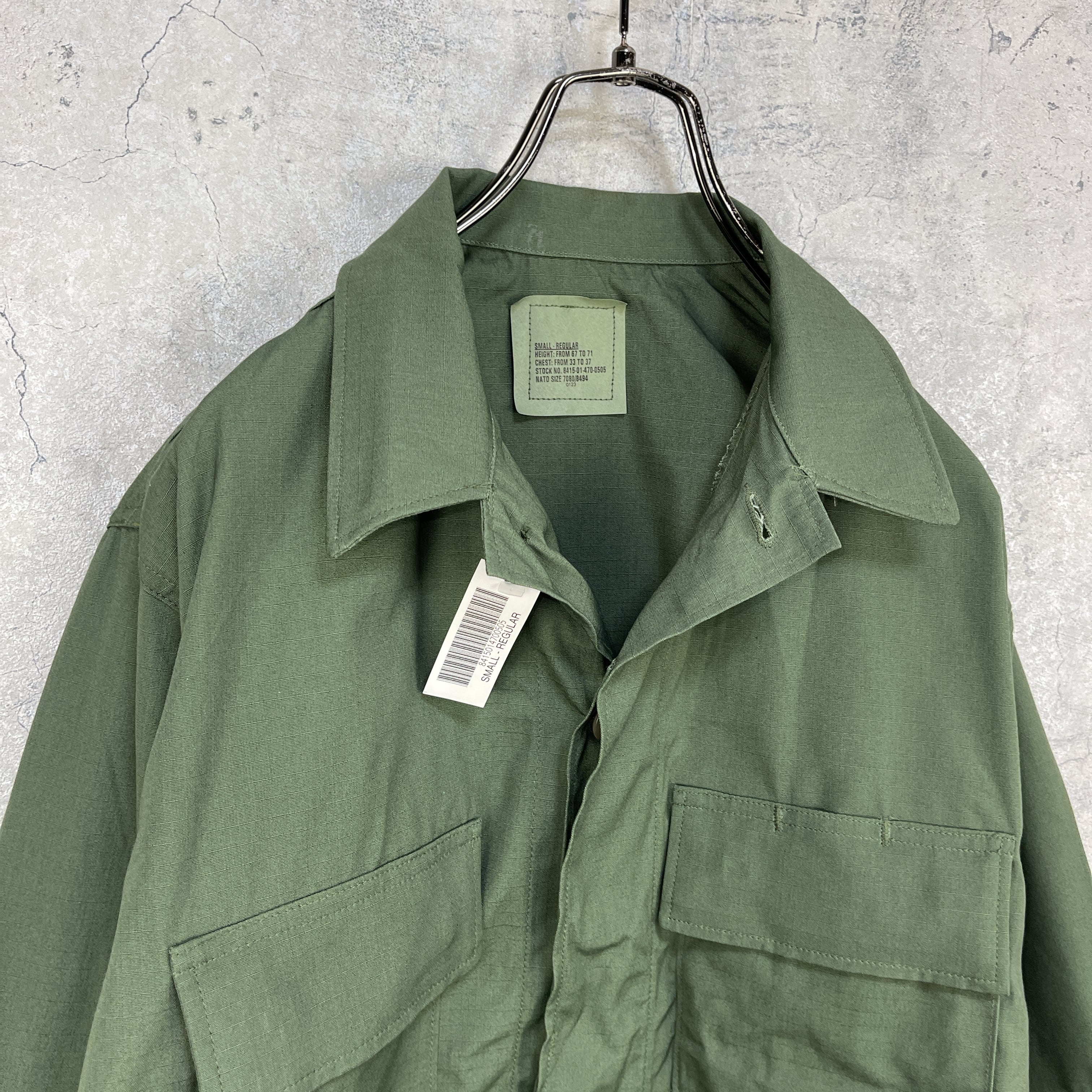 デッドストック】90s 米軍実物 BDUジャケット Green483 | 古着屋mills