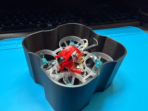 Tiny Whoop 収納ケース（65サイズ対応／PLA製・カスタム対応）　※受注生産