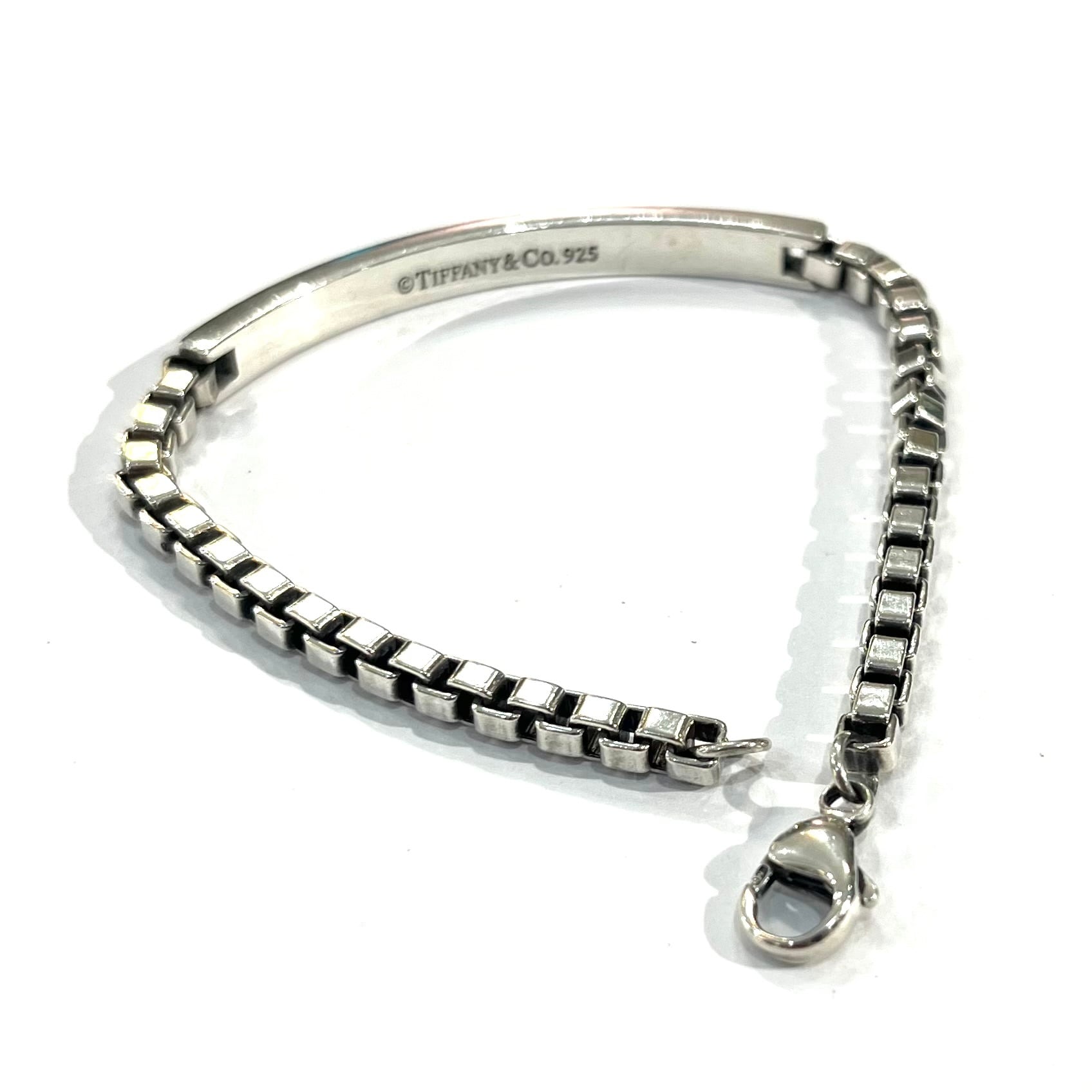 TIFFANY&CO.】2675 ティファニー ID ベネチアンチェーン ブレスレット