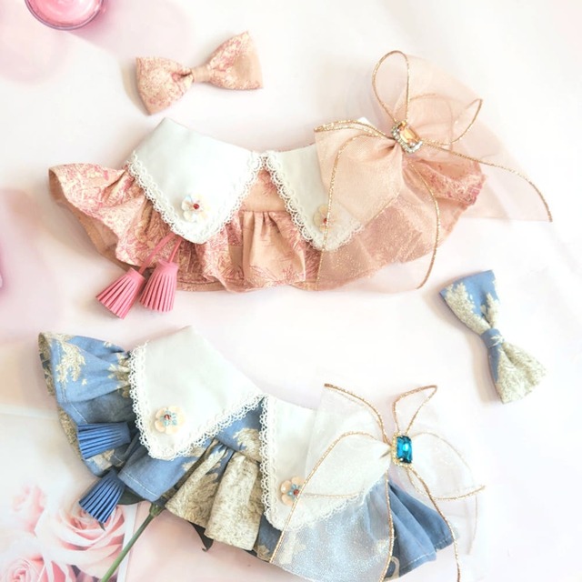 受注制作【Loocia】Dior frill cape〔2color〕