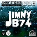 ジムニー ステッカー カッティングタイプ JB74 ホワイト/ブラック