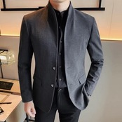 suit stand collar suit jacket 00230
