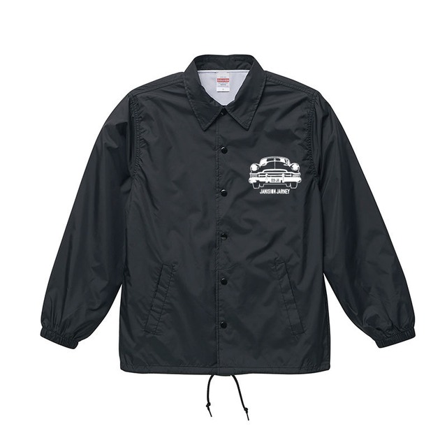 "CAR" COACH JACKET (black)