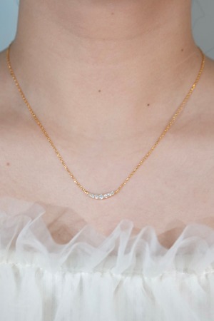 mini tiara necklace