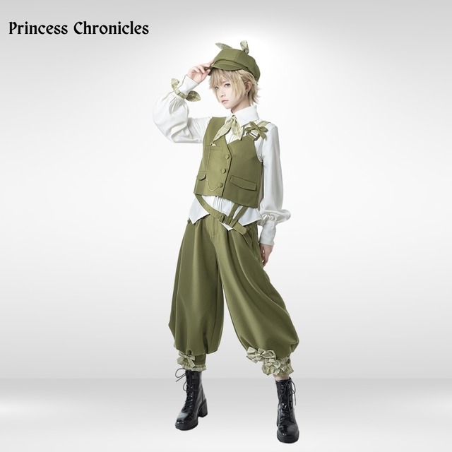 With U 王子系 ブランド princess Chronicles ゴスロリ系 7分丈 クロップドパンツ 上品 かわいい イベント 舞台衣装