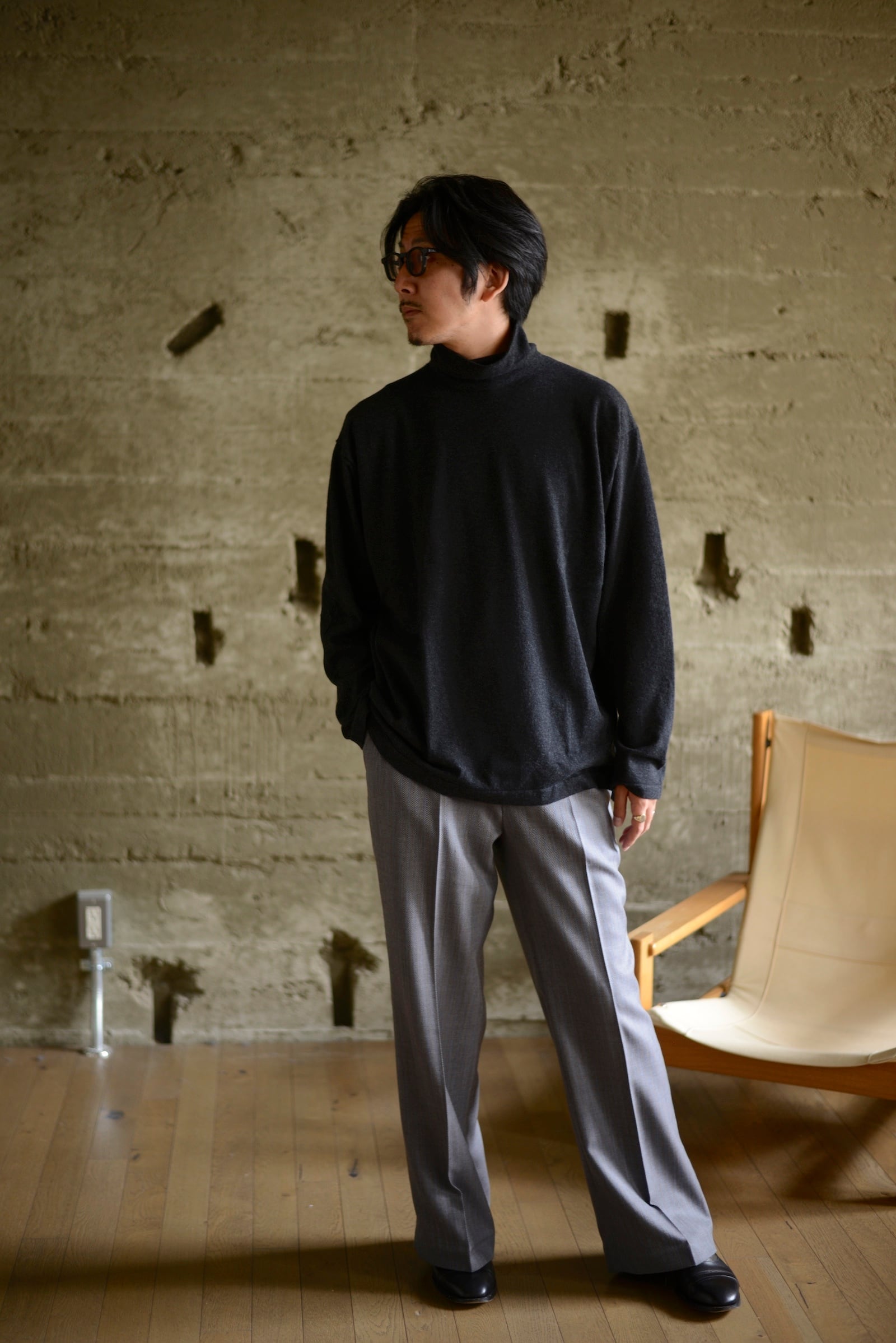 トップス Ex.Alashan cashmere Knit - mid turtle Ex.Alashan cashmere Knit - mid turtle Alashan - Cotton