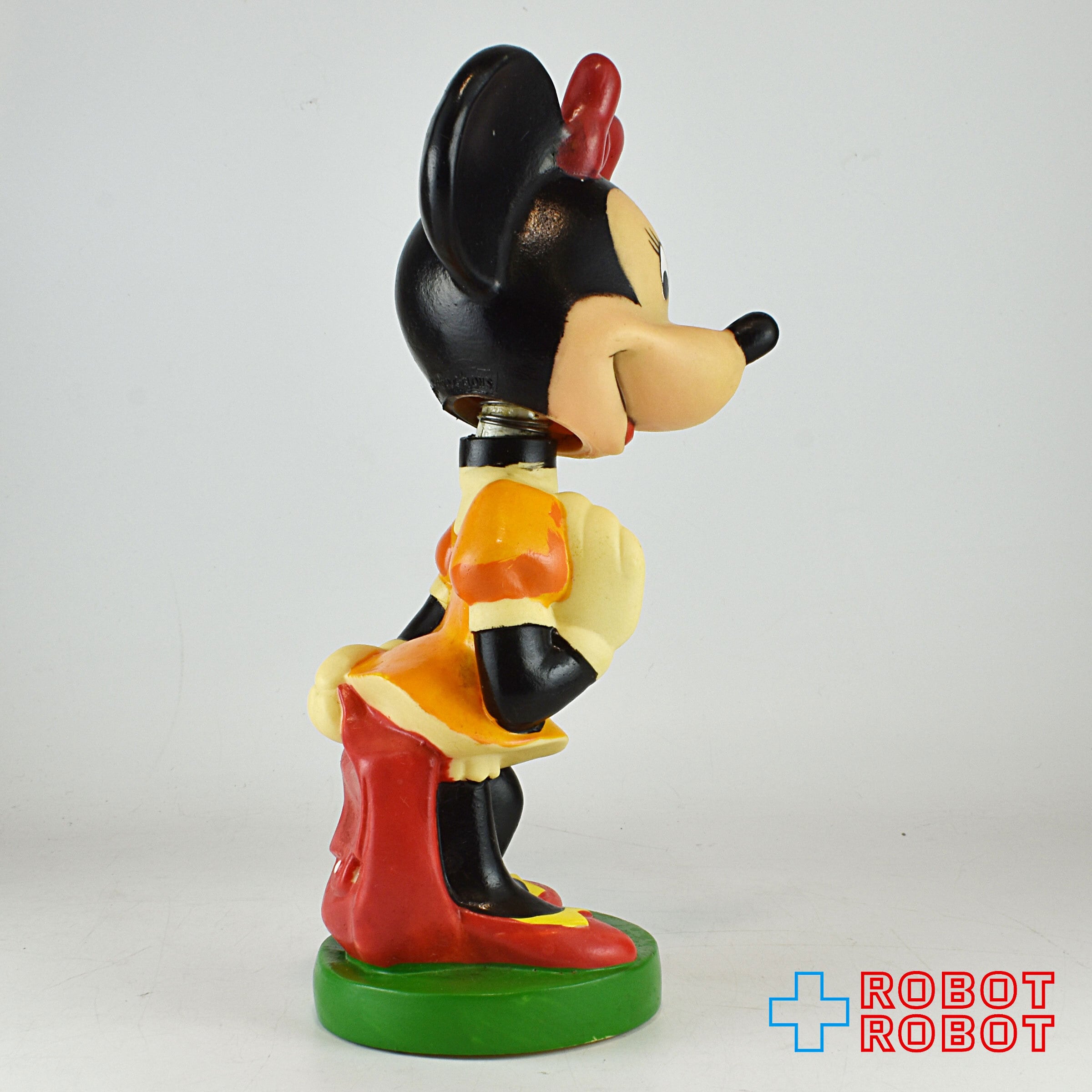 ディズニー ミニーマウス ボビングヘッド フィギュア メイドイン香港