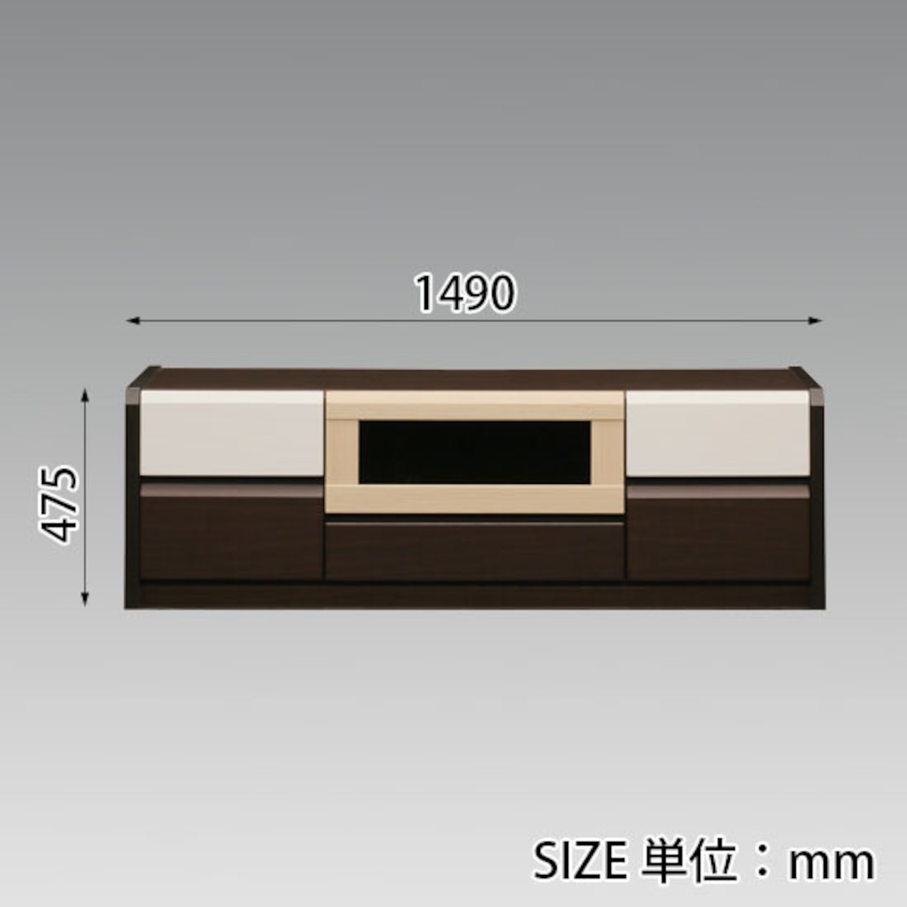 【幅150】テレビボード テレビ台 収納  ロータイプ