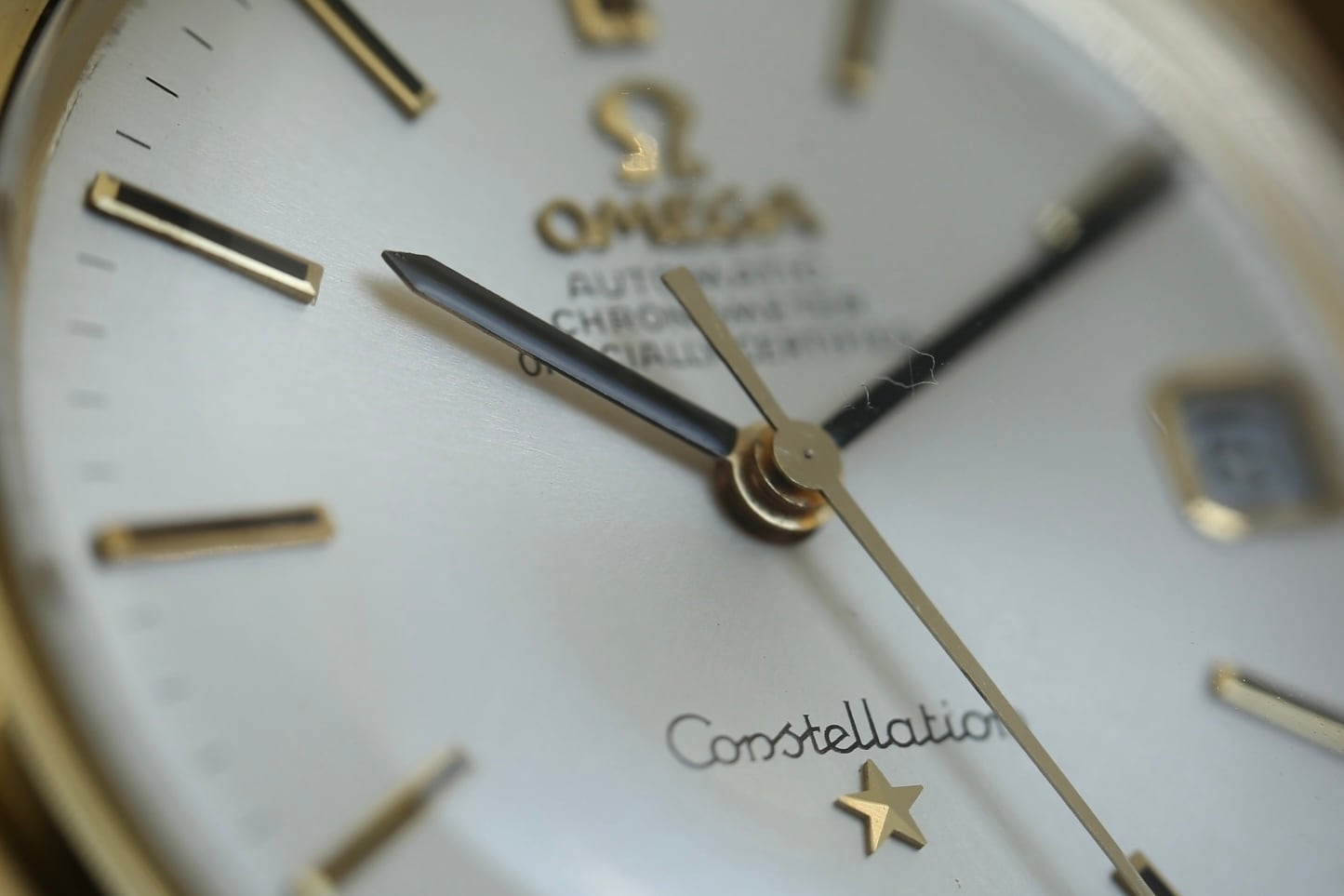 OMEGA】 1968年製 コンステレーション Cラインケース フラットベゼル