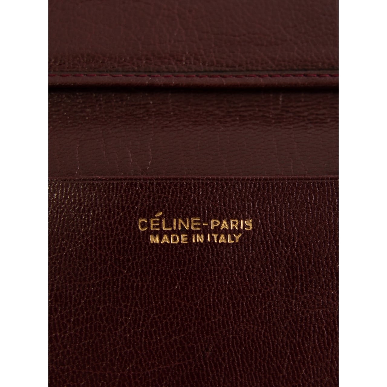 CELINE】Made in Italy 60-70's Leather Long Wallet（セリーヌ