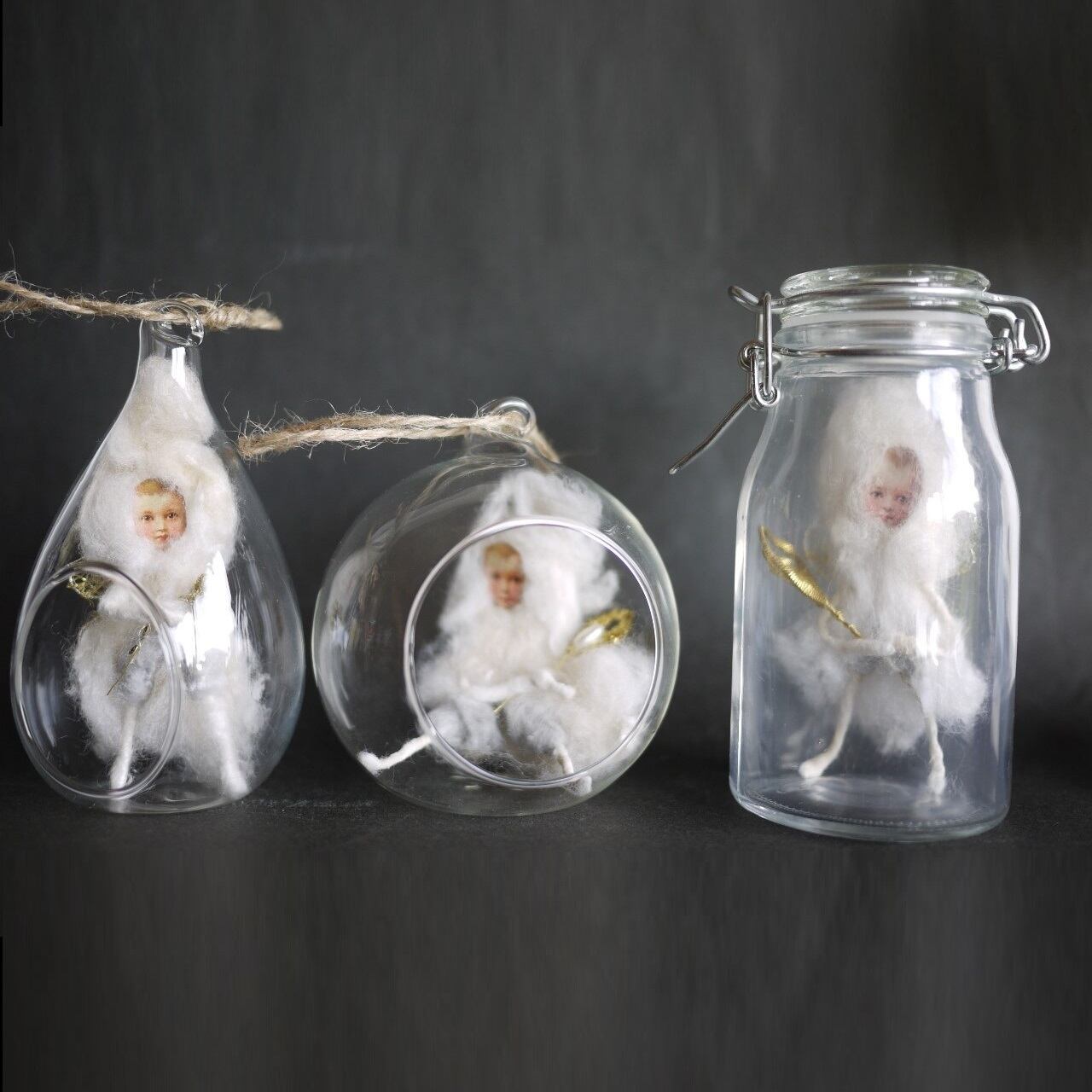 綿人形 小さな妖精 ドイツ手工芸