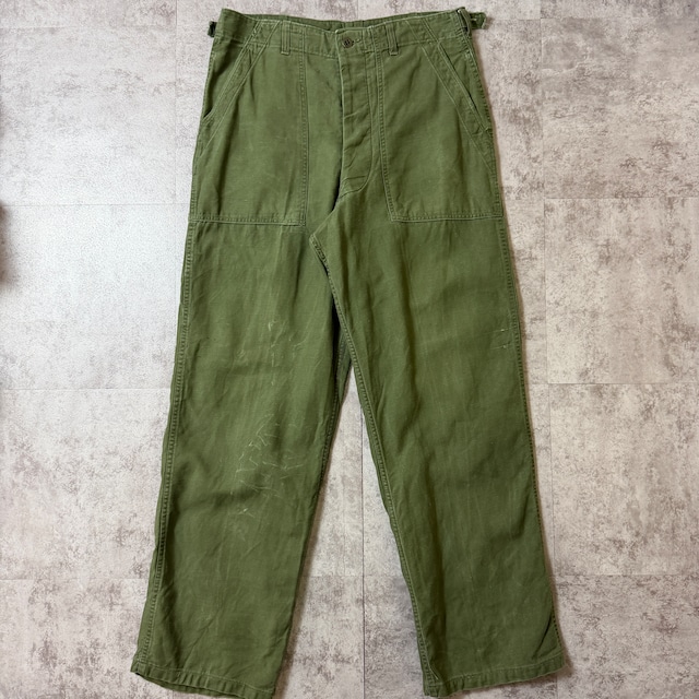 50's〜 Baker Pants (Early) US.ARMY 50年代 ベイカーパンツ アメリカ軍 コットン ミリタリー ヴィンテージ ビンテージ  TT2026-0022