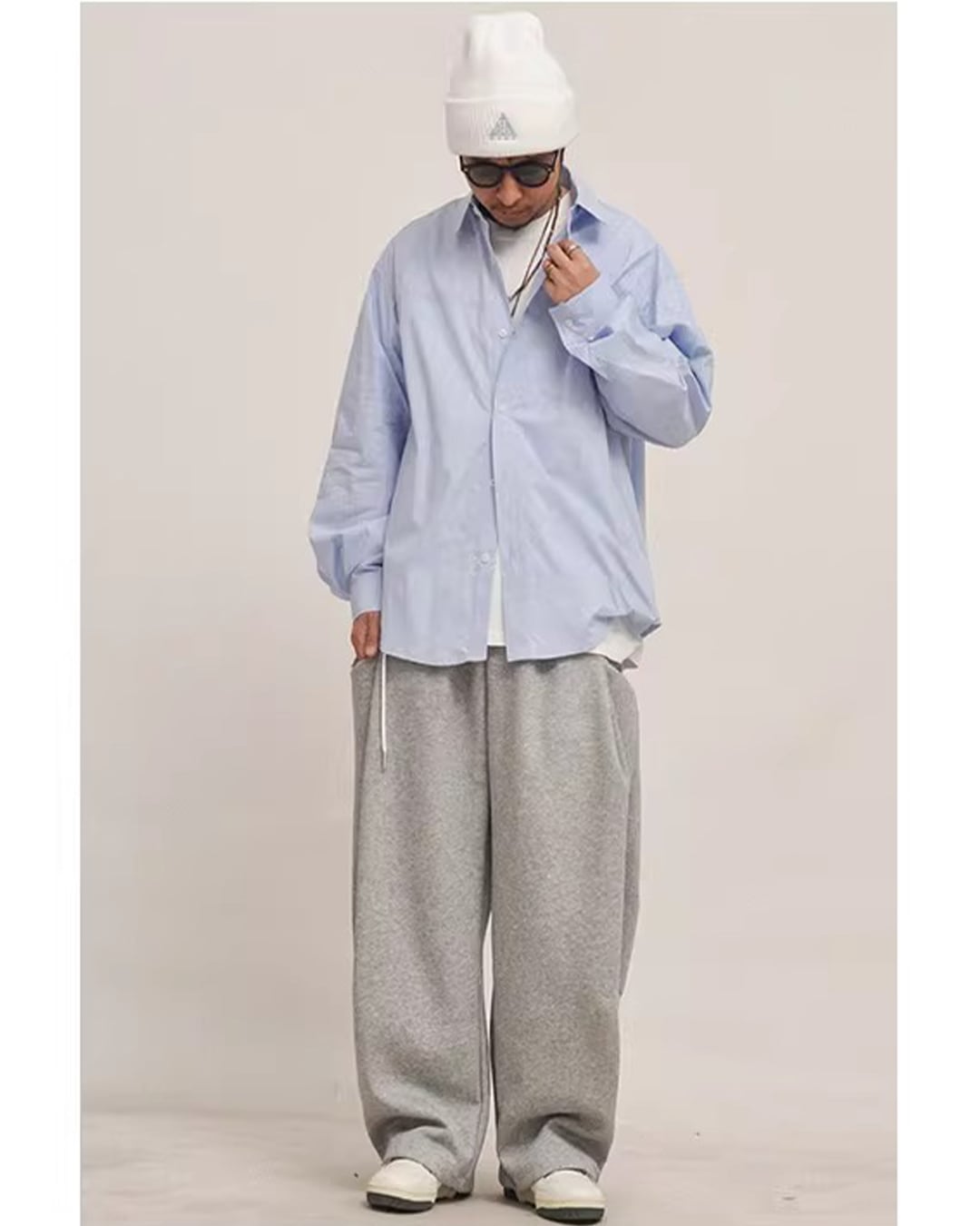 Cotton Wide Shirt x00991 | XPOSE