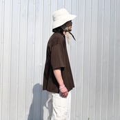 INTERIM / HIGH GAUGE SEA ISLAND PIQUE　HYPER BIG POLO SHIRT