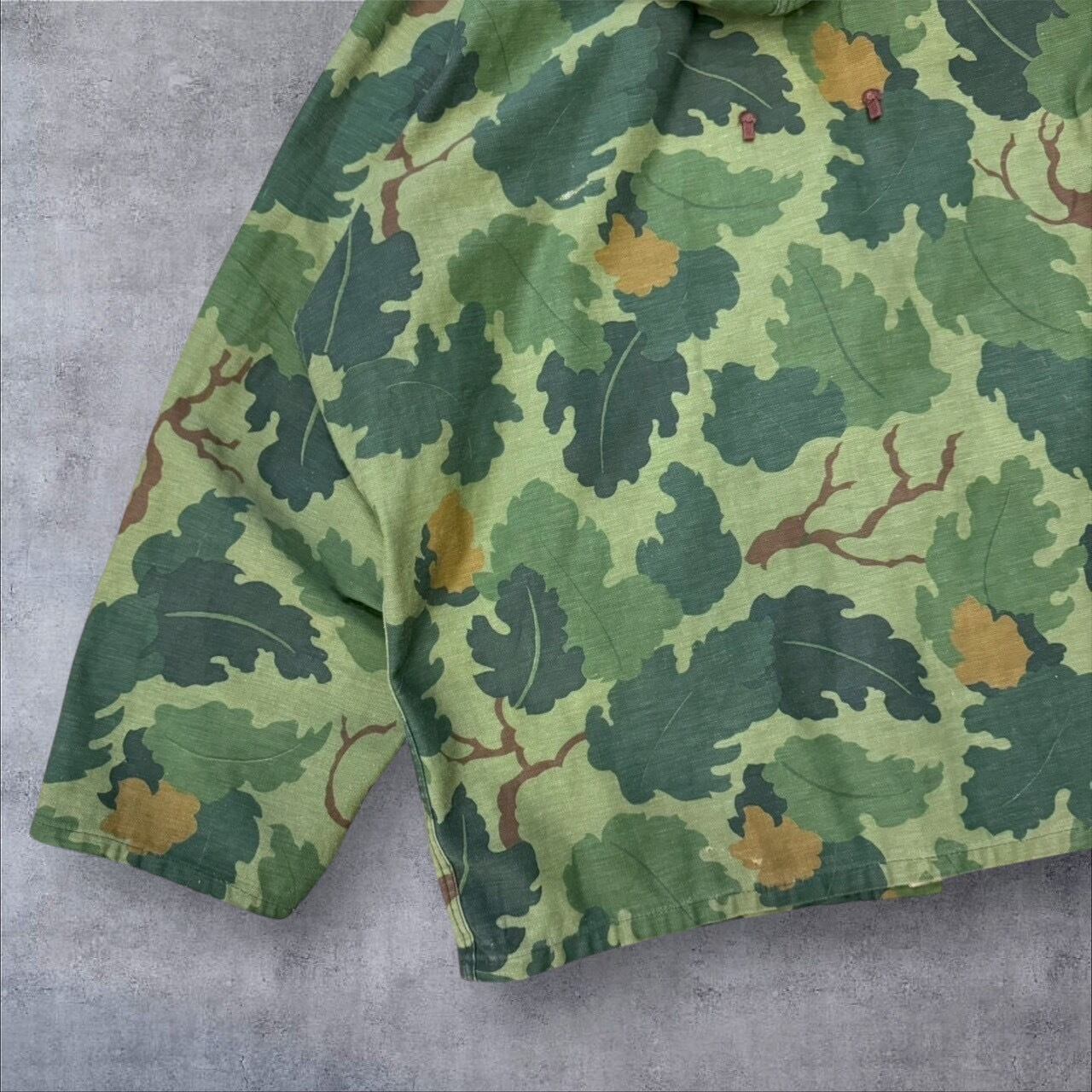 60's~ KAMO Mitchell Camo Pattern Reversible Jacket | spike osu