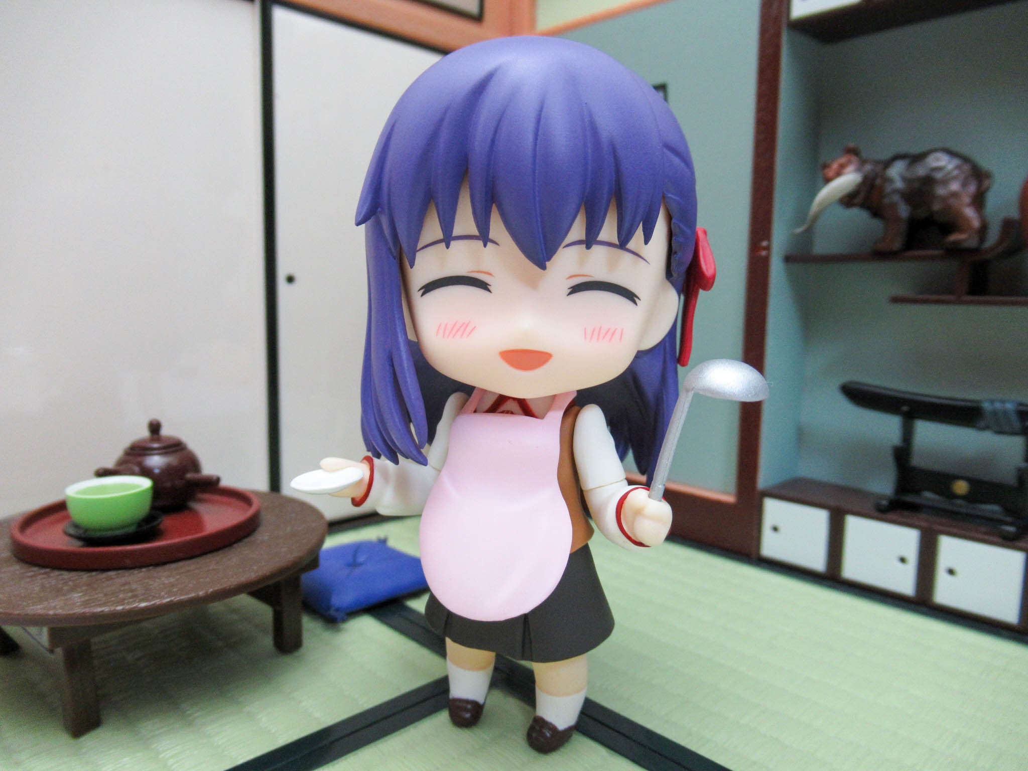 再入荷【1252】 間桐桜 小物パーツ エプロン ねんどろいど | ホビー