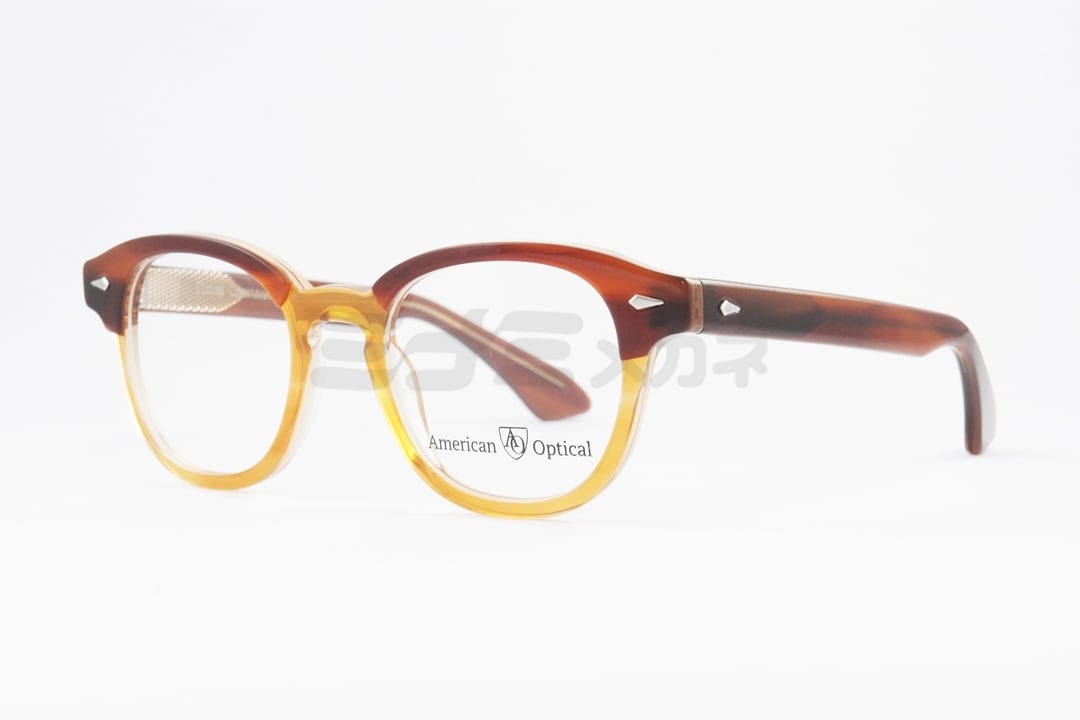 アメリカンオプティカル　クリアブラウン アメリカンオプティカル クリアブラウン American Optical