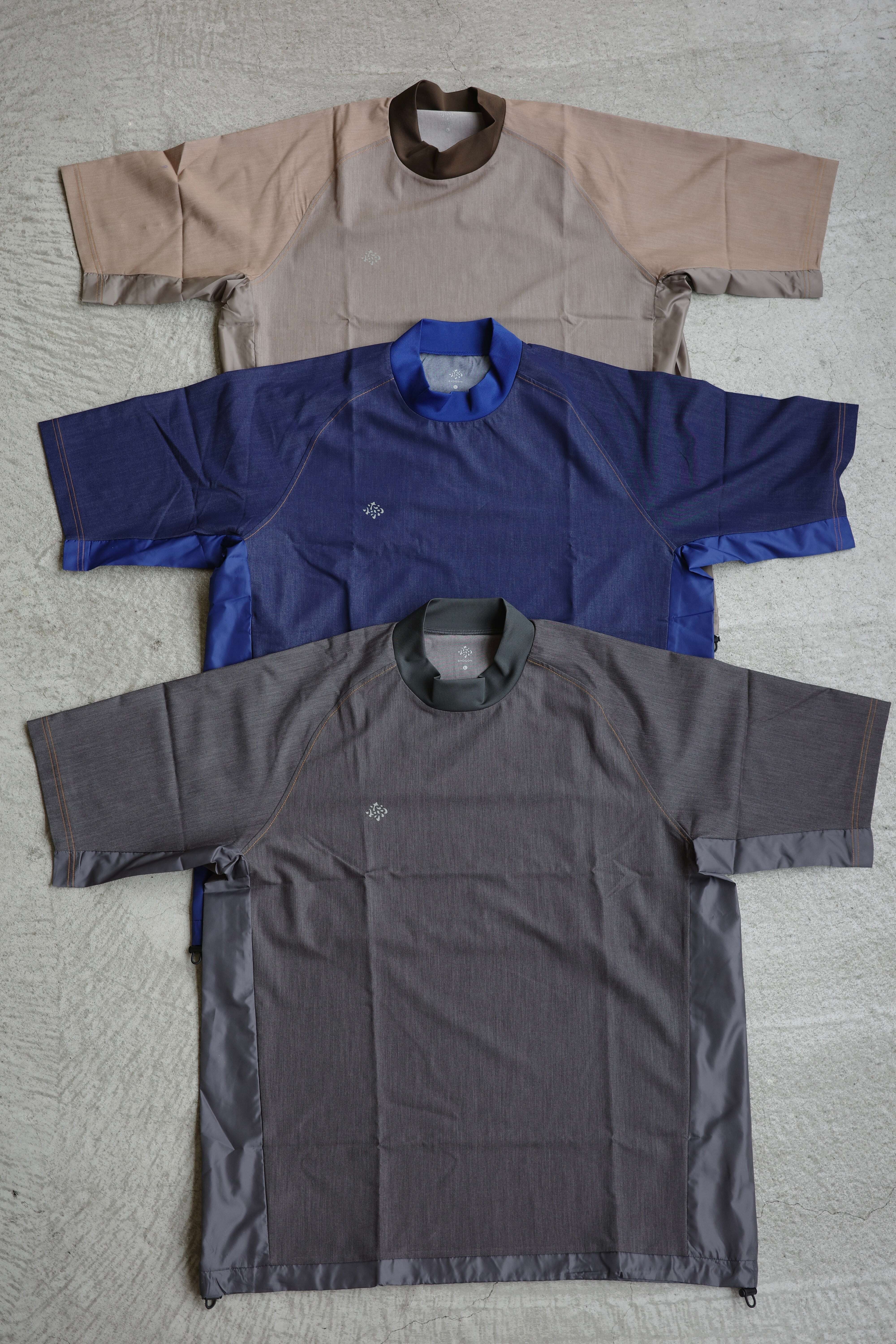 RYOGEN(リョウゲン) DENIM MOCK NECK H/S TEE / RGT-02-4 | play field