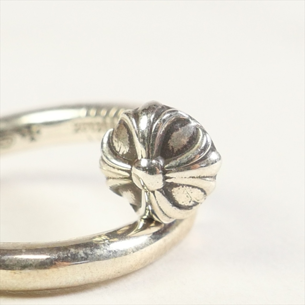 Size【13号】 CHROME HEARTS クロム・ハーツ NAIL RING CRSBL ネイル 