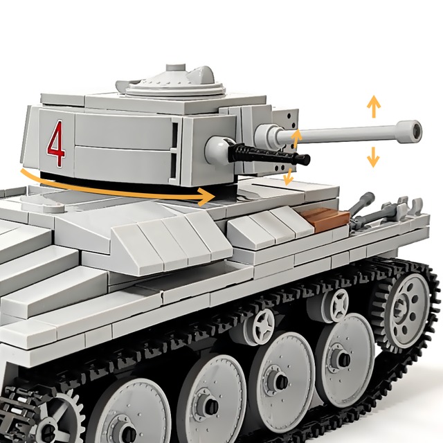 ドイツ 38(t)戦車) 535PCS ESシリーズ