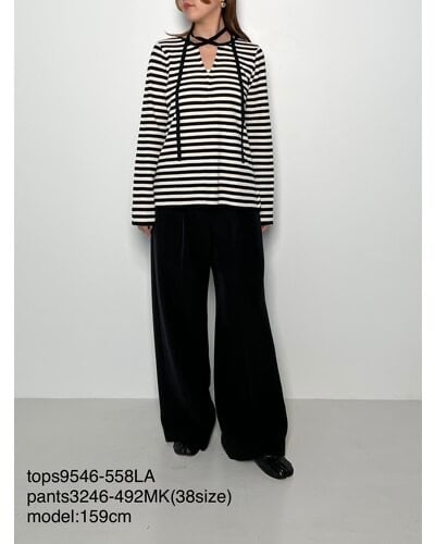 SALE】 CHIGNON(シニヨン) チョーカーニット クルーネック リブ