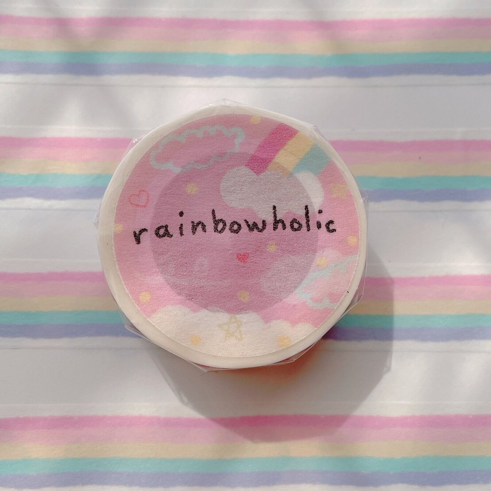 Rainbowholic パステルレインボー 15mmマステ RA01
