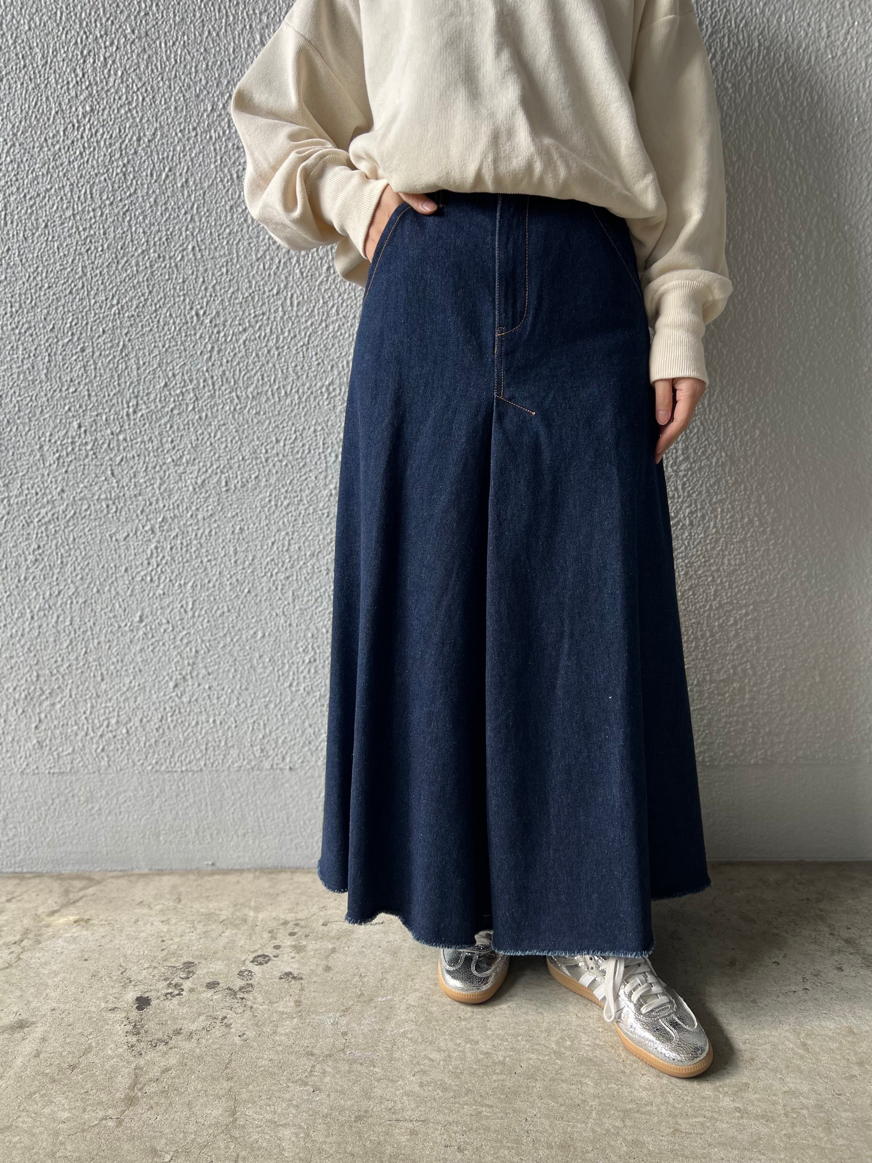 【PASSIONE】インディゴデニムスカート536638