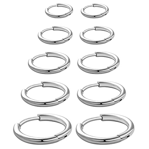 シルバー925 フープピアス 両耳セット 14mm 16mm 18mm アレルギー対応