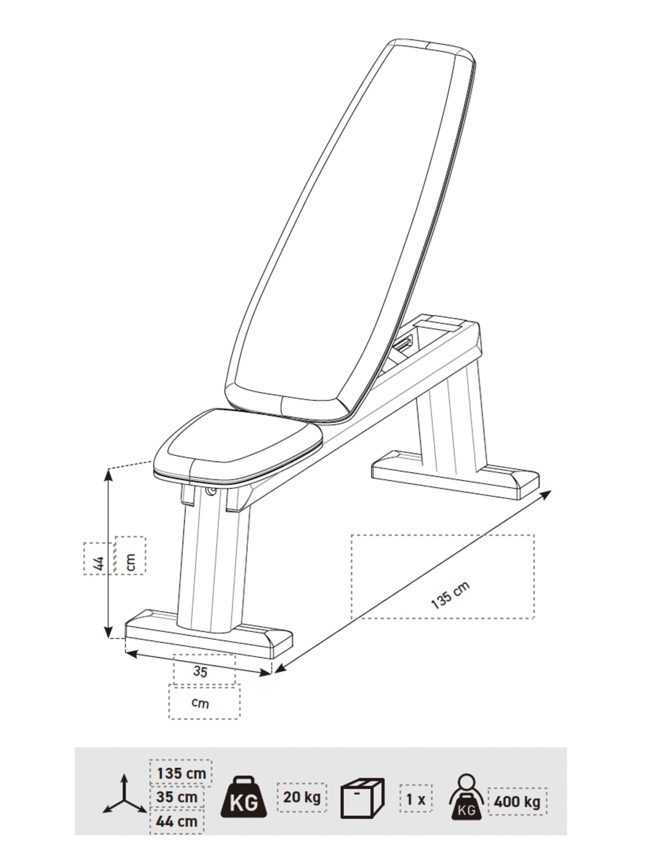 Weight Bench　Oak