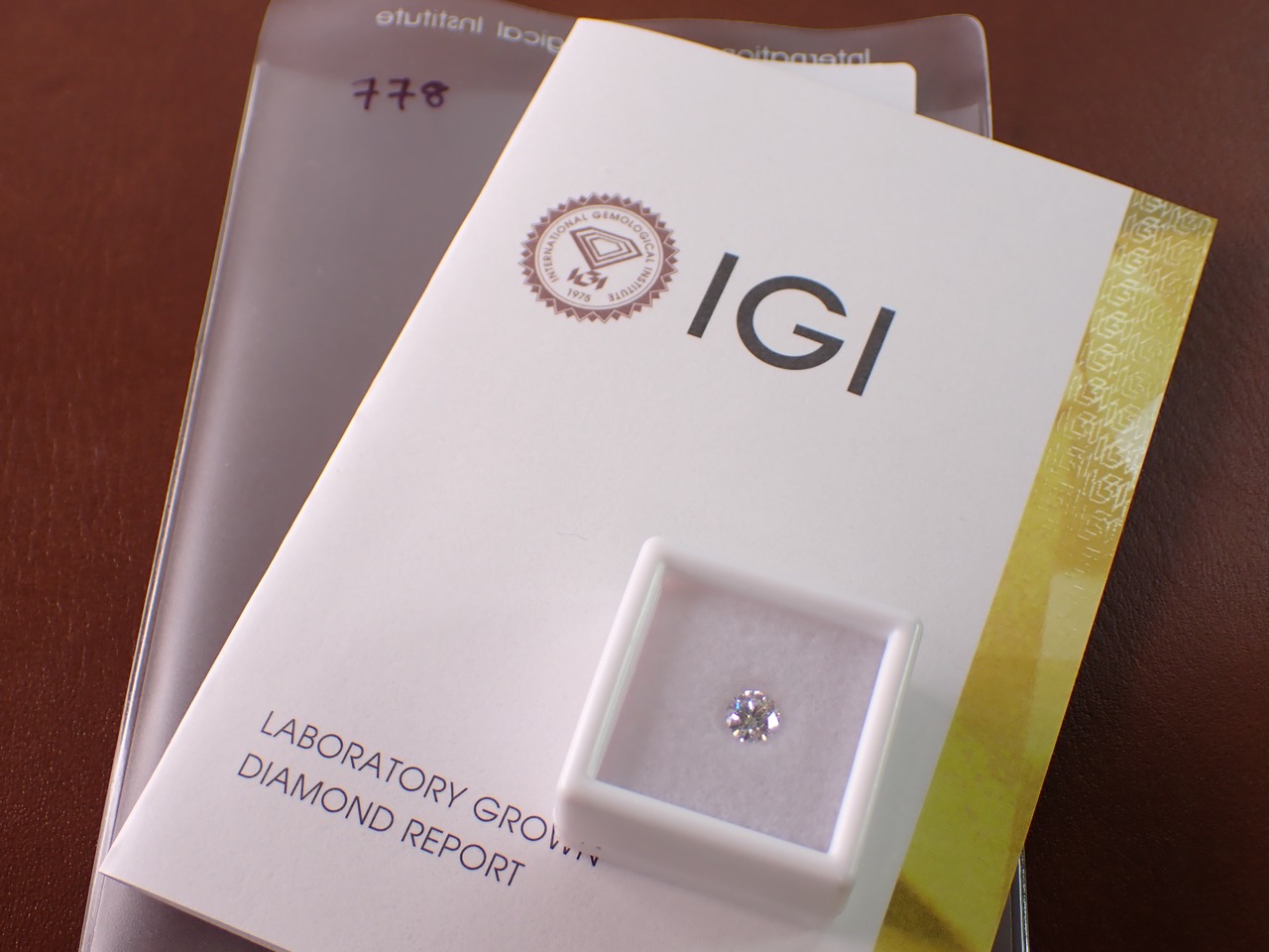 ラボグロウンダイヤモンド　0.51ct　D/VS1/ID　[D1‐7]