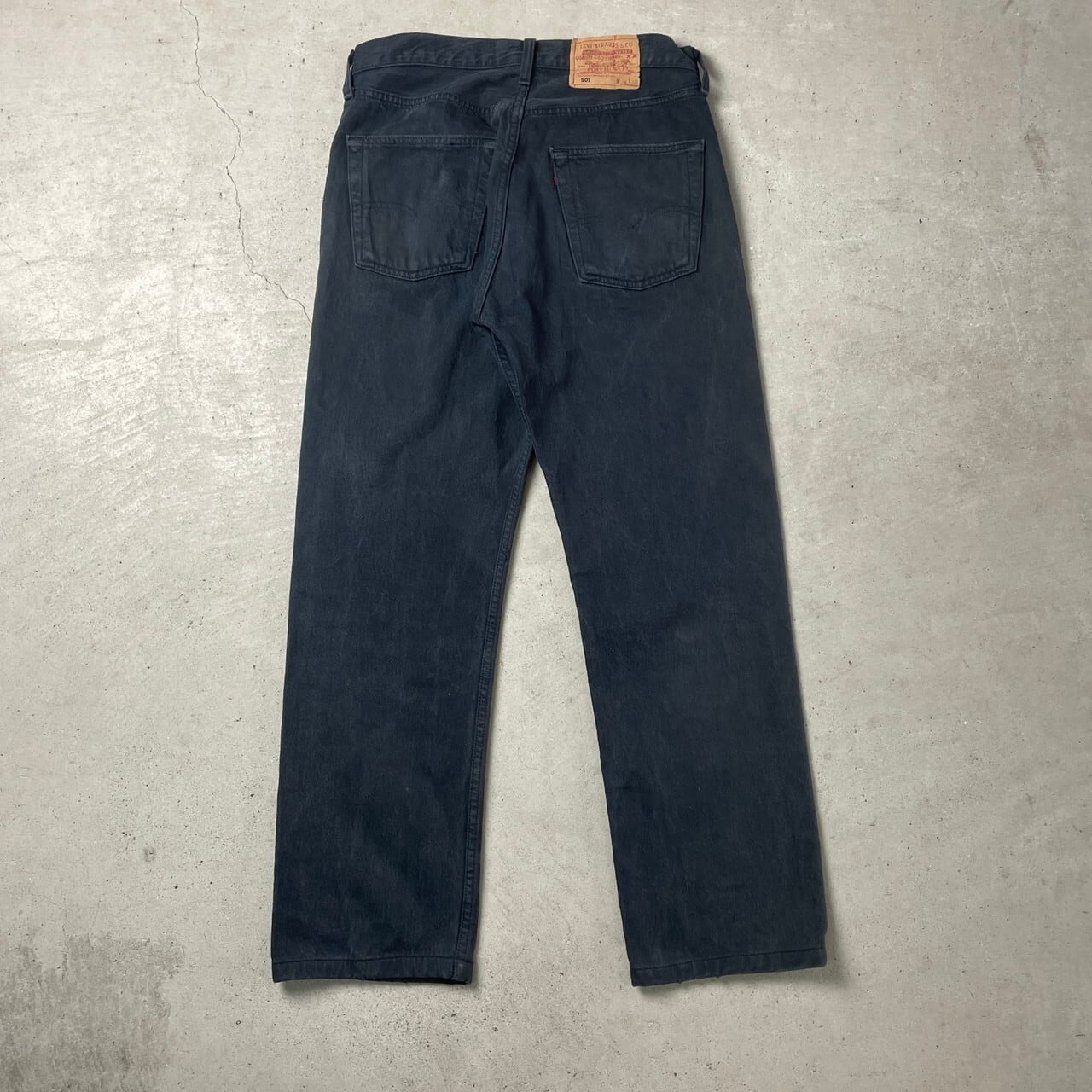 90年代 Levi's ユーロリーバイス 501 0196 ブラックデニムパンツ 90年代 Levi's ユーロリーバイス 501 0196 ブラックデニムパンツ