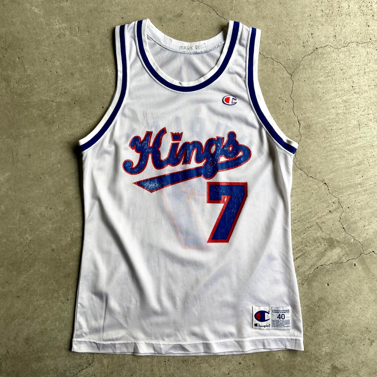 90年代 USA製 Champion チャンピオン NBA サクラメント・キングス 