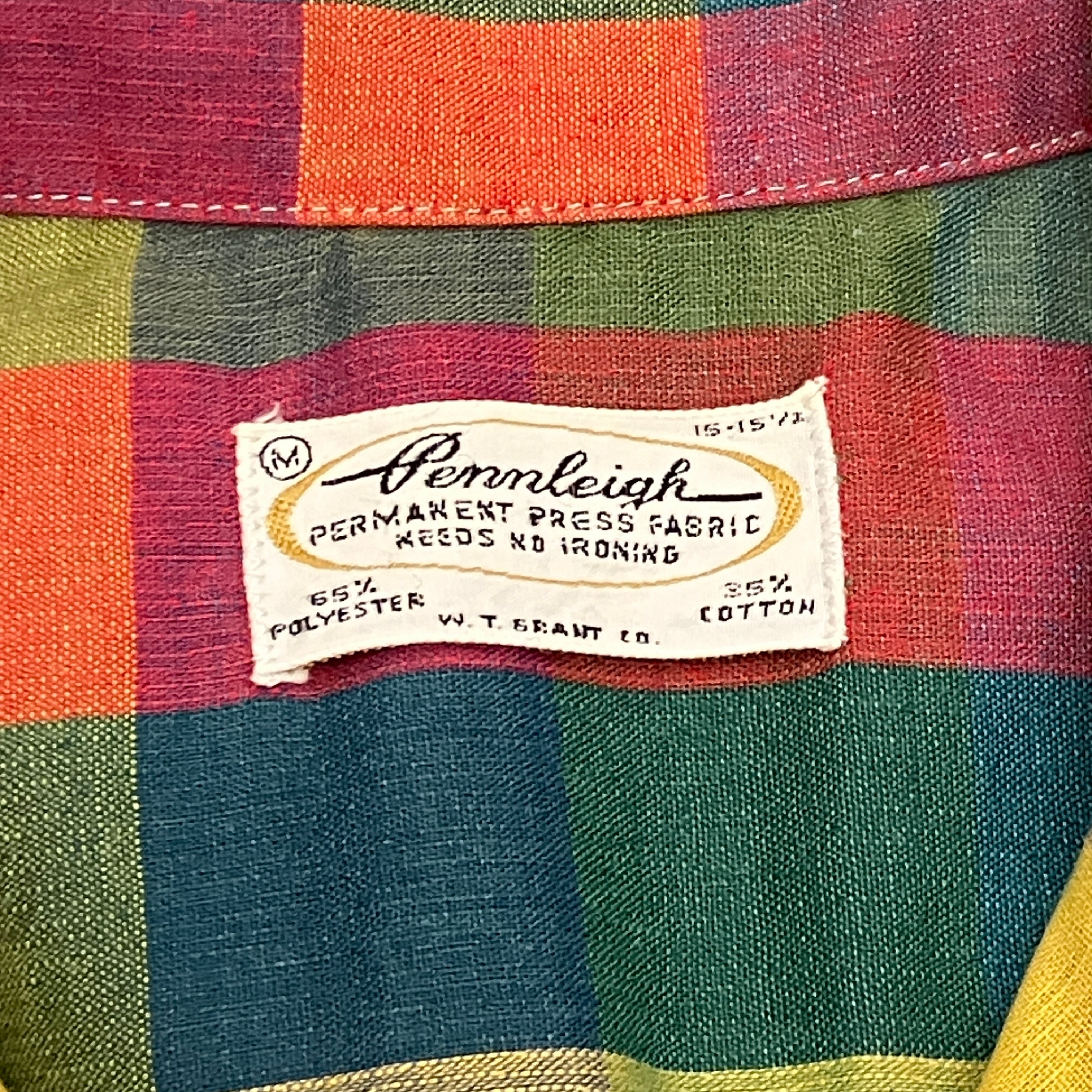 1960s PENNLEIGH CHECK SHIRT | safarionline
