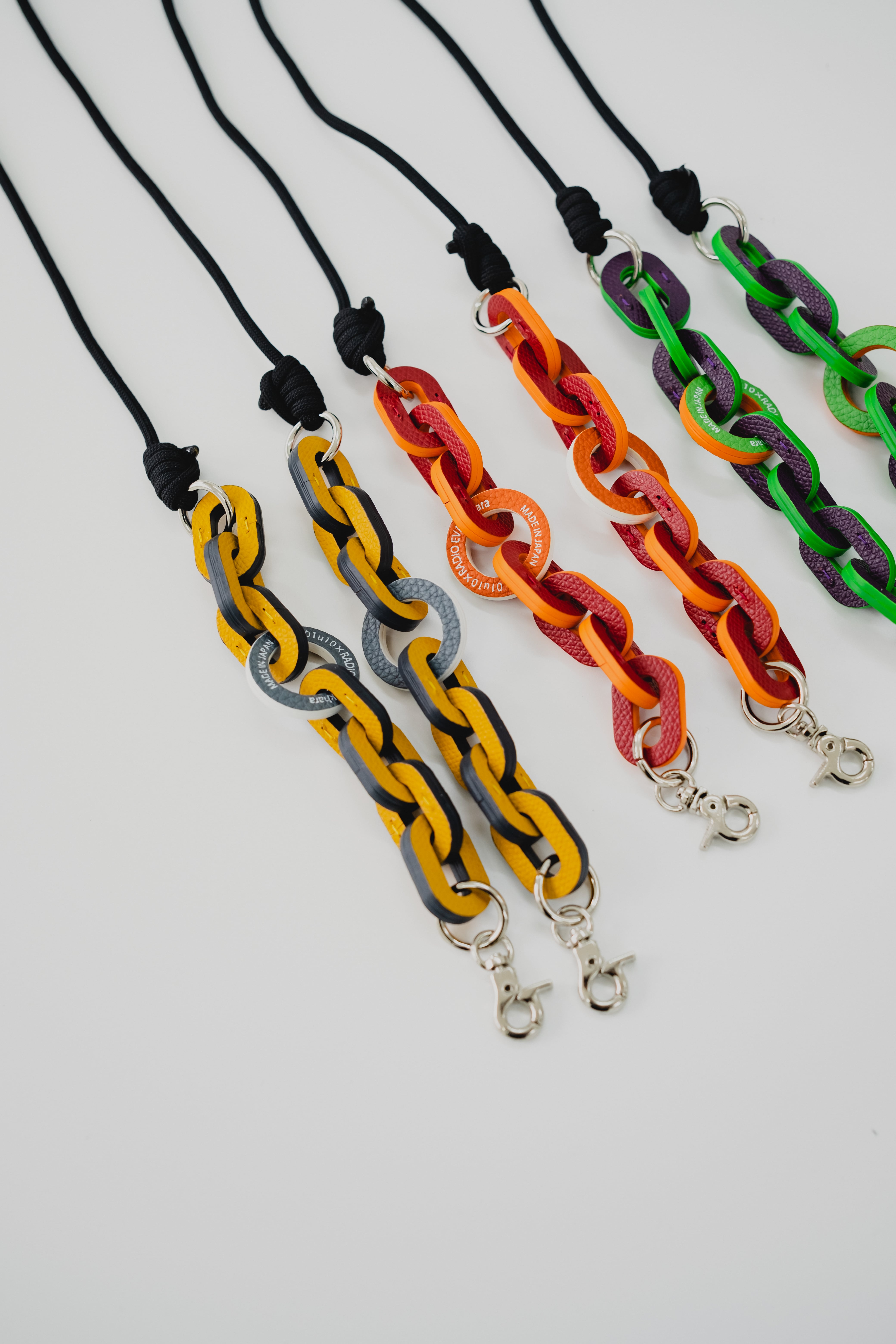 RADIO EVA × 01u10】leather chain strap | 01u10