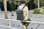 Groover Leather グルーバーレザー　レザーリュック：W FB-100：フラップ型　 LeatherBag