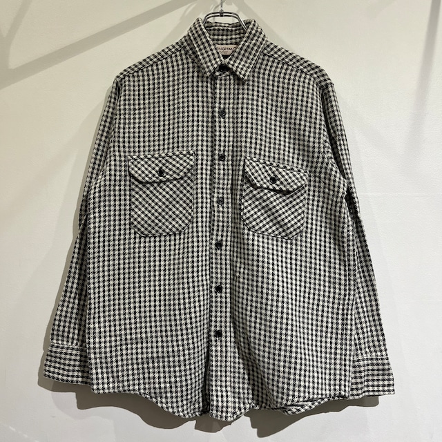 80s Frostproof Flannel Shirt 80年代 フロストプルーフ 白黒 ネルシャツ 15H