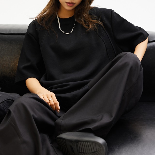 raglan design simple short sleeve tee　ラグランデザインシンプル半袖ティー　J0844