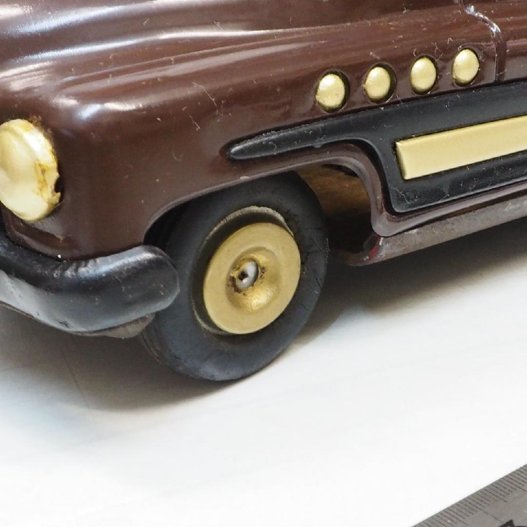 増田屋【スーパービュイック 茶リペイント?動作不良】ブリキtin自動車 