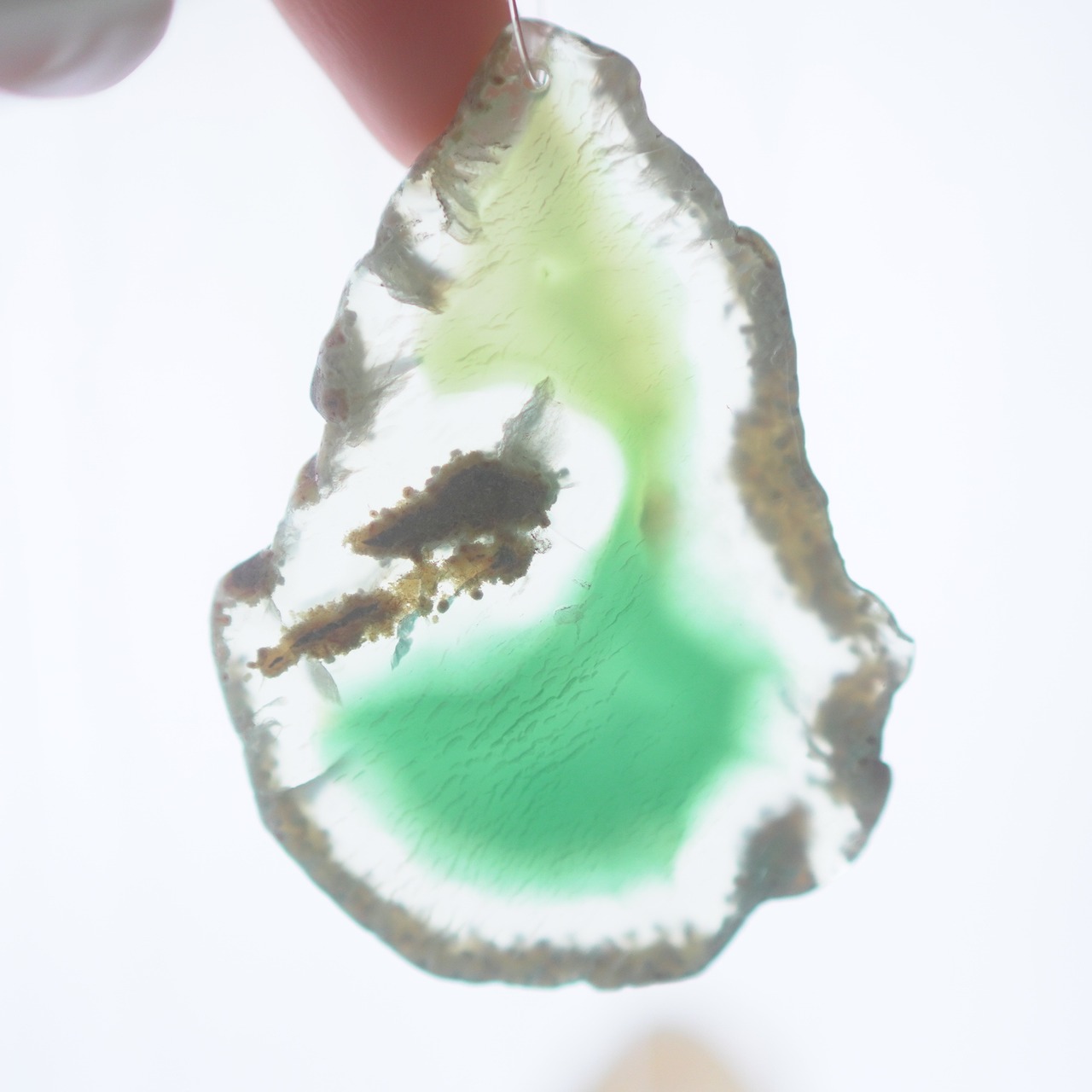 Flannel Flower - アゲートヒーリングチャイム / Agate Sun Catcher Wind Chime 362