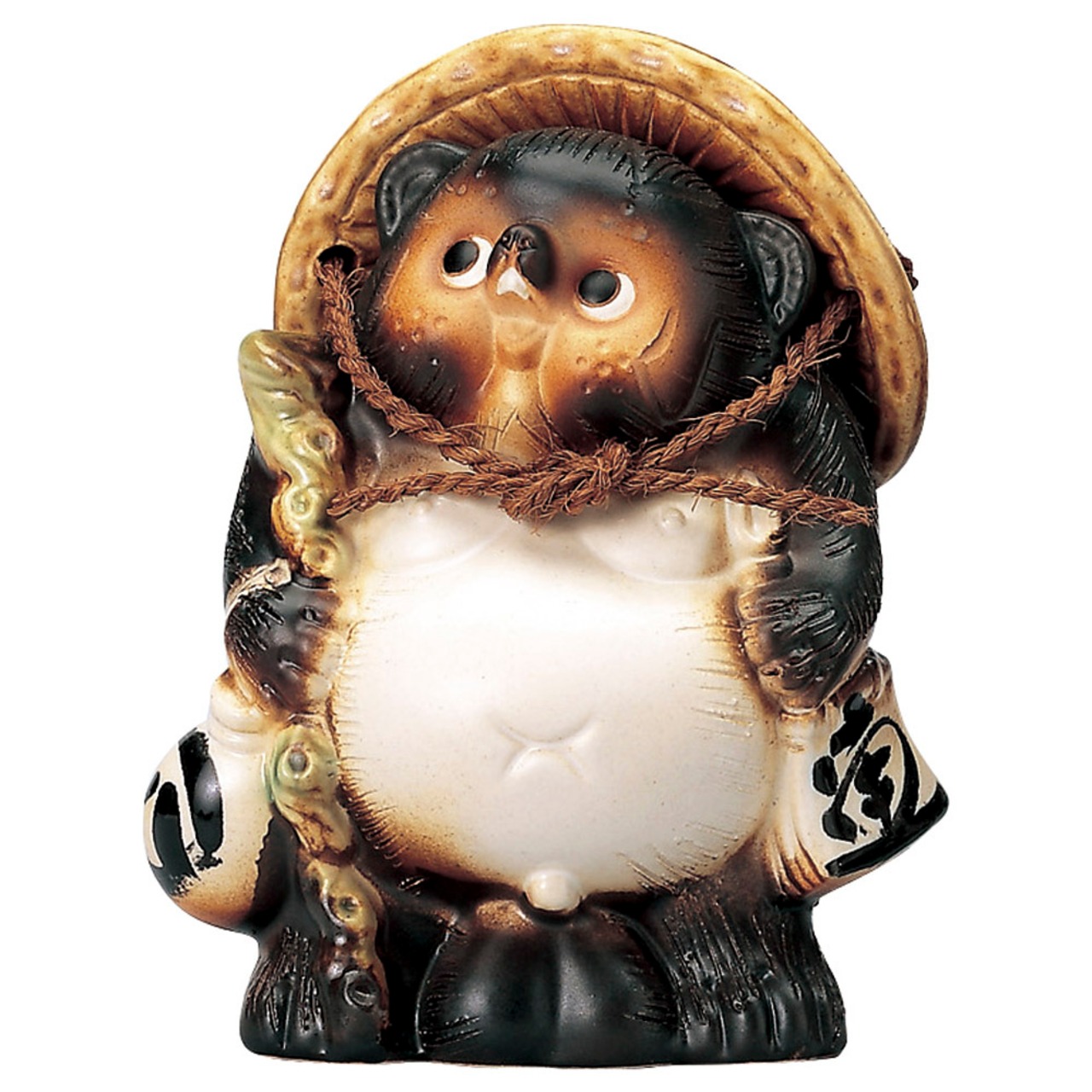 6号ひねり狸オス（信楽焼）/たぬき | 日常生活によりそうお店/Ceramic shop