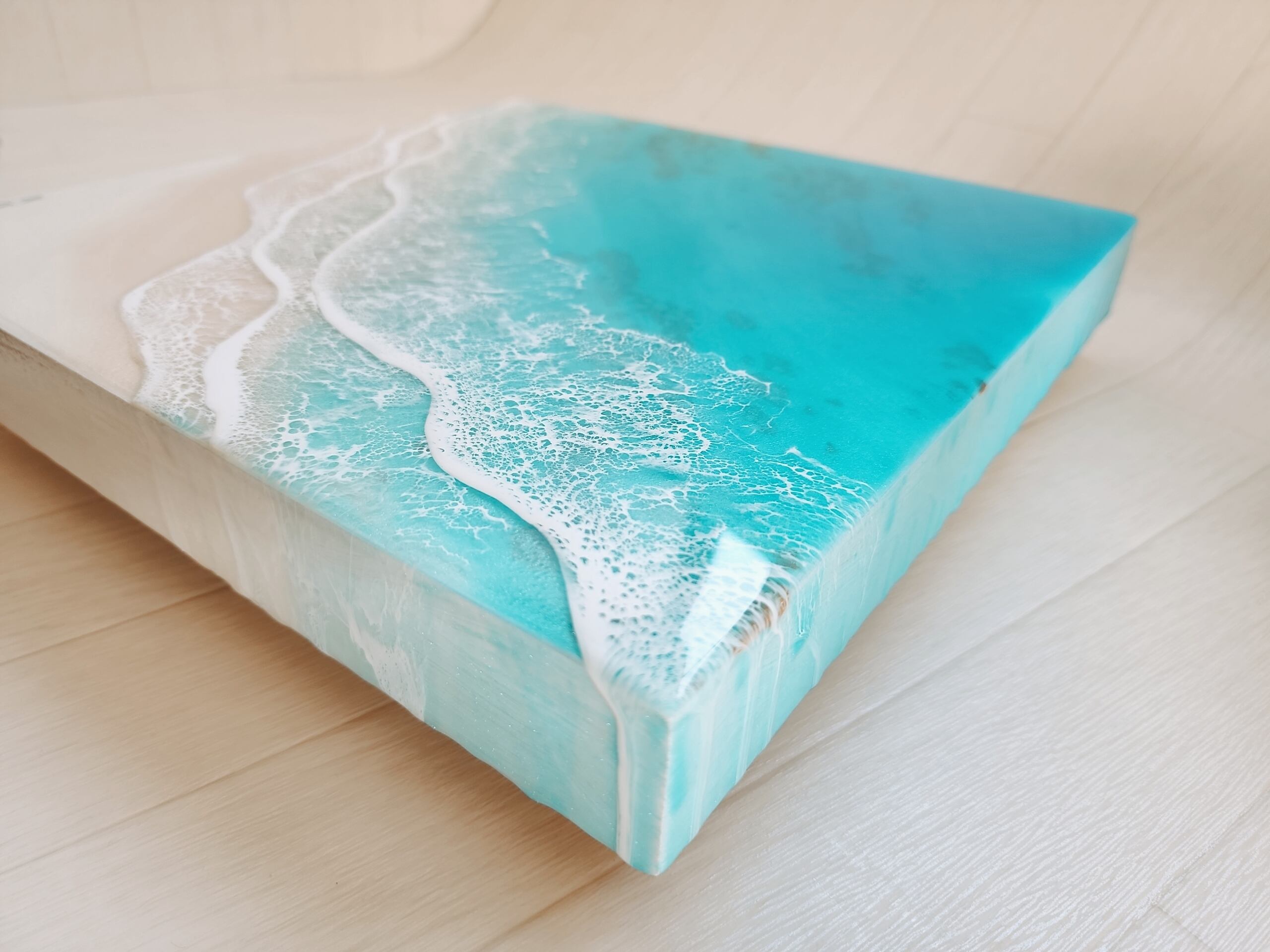 118.オーシャンレジンアート コーラルパターン