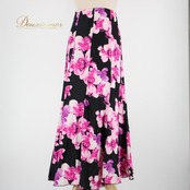 社交ダンス 衣装 スタンダード スカート レッスンウェア 女性用 オールシーズン ブラック系 ピンク系 花柄 黒 練習着 かわいい ポップ フレアスカート エレガント おしゃれ 可愛い デザイン 伸縮性 ダンス用 コスチューム フラワープリント 春夏 秋冬 おすすめ お買い得 スタイリッシュ 使いやすい 柄物 美しい 練習用 着心地 良い