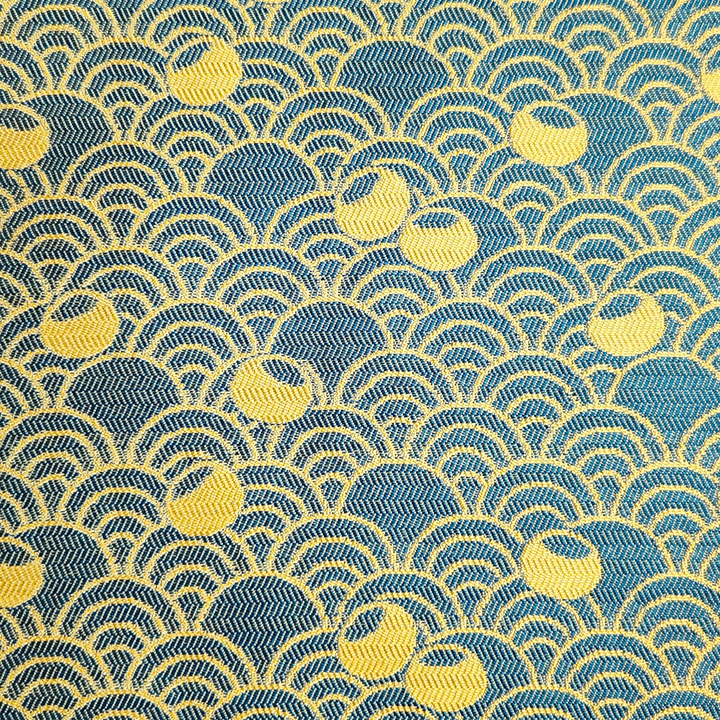 出帛紗 即中斎好 青海波壺々 | sankyoudou