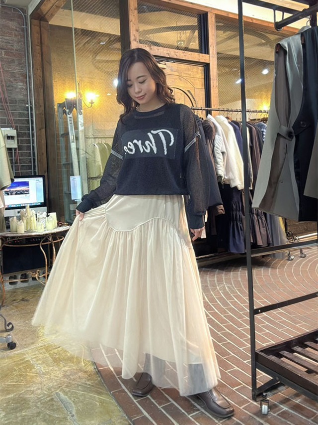 33℃　dn601kn314　布うねうね切替チュールsk