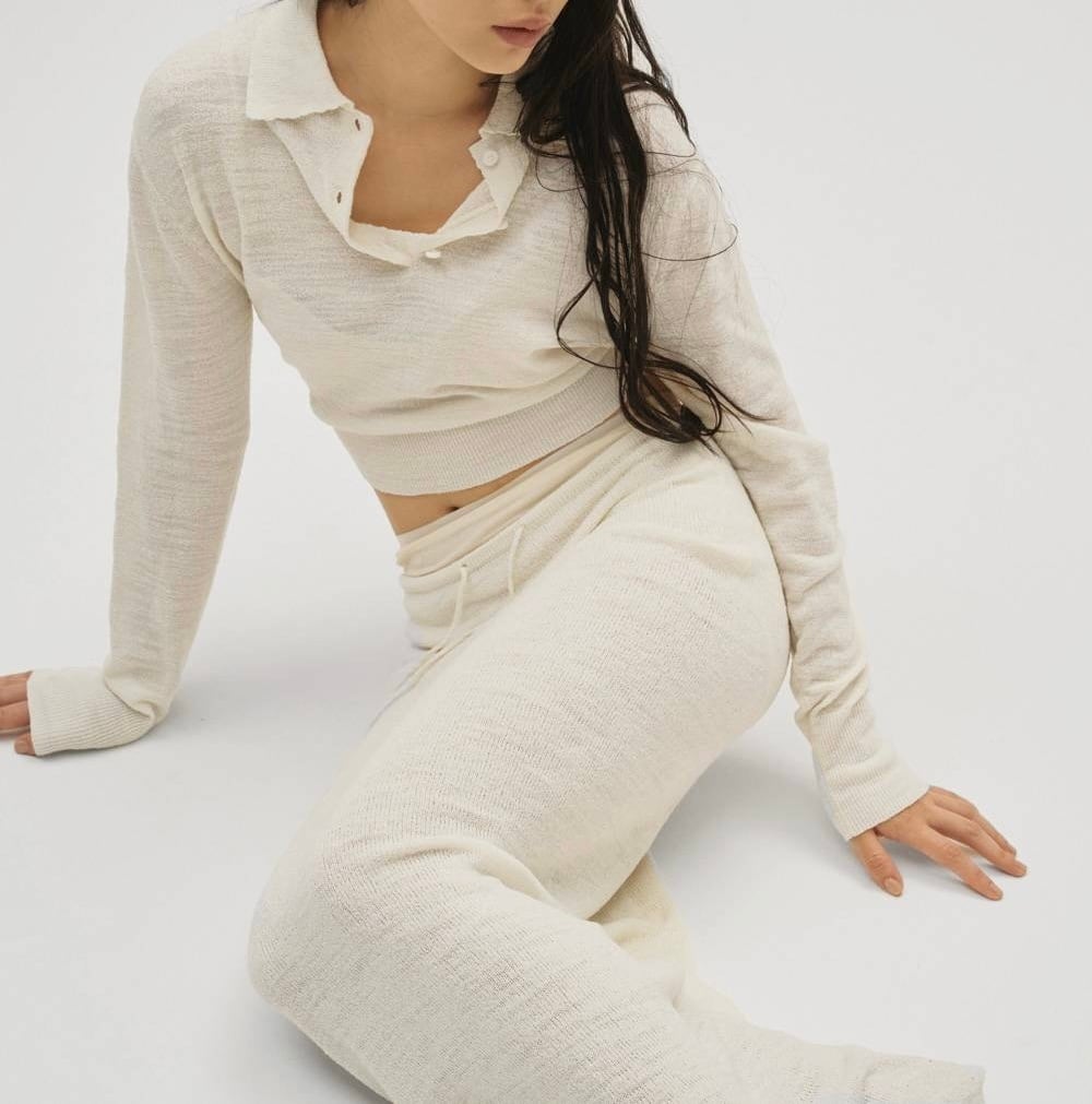TODAYFUL／Layered Polo Knit | polne