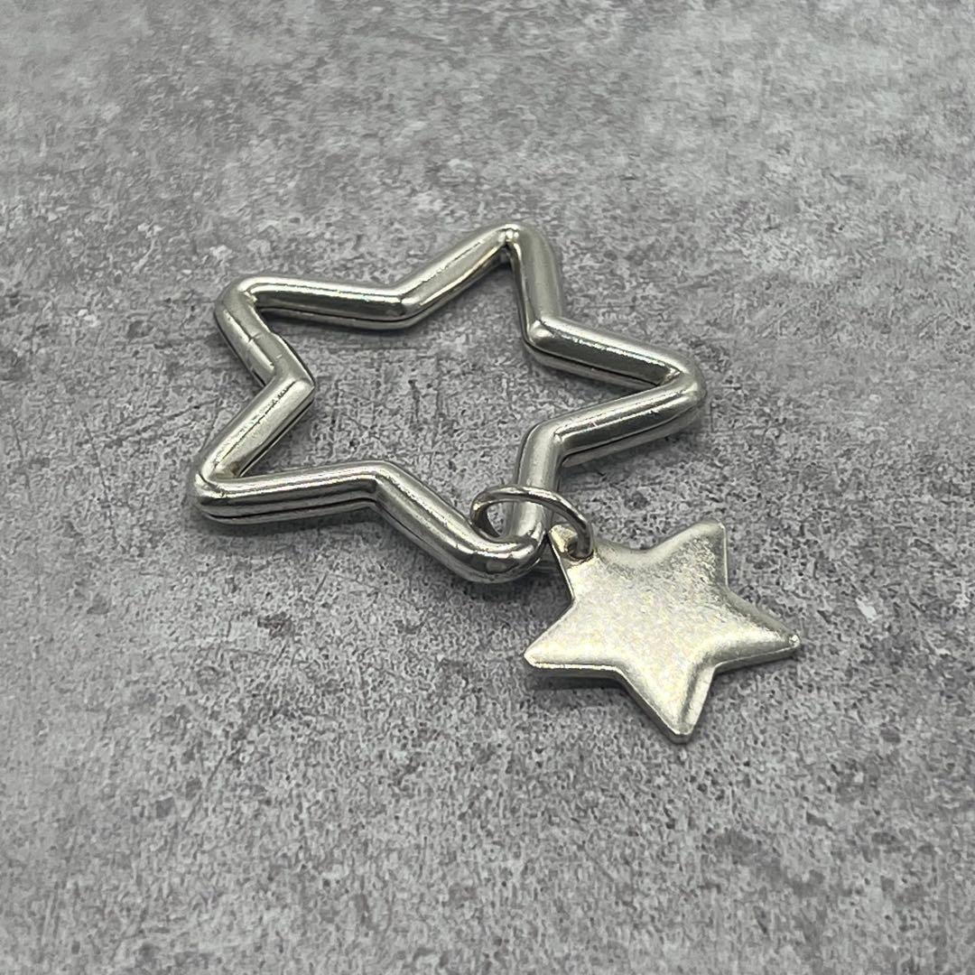 【希少】ティファニー TIFFANY&CO スター キーリング キーホルダー