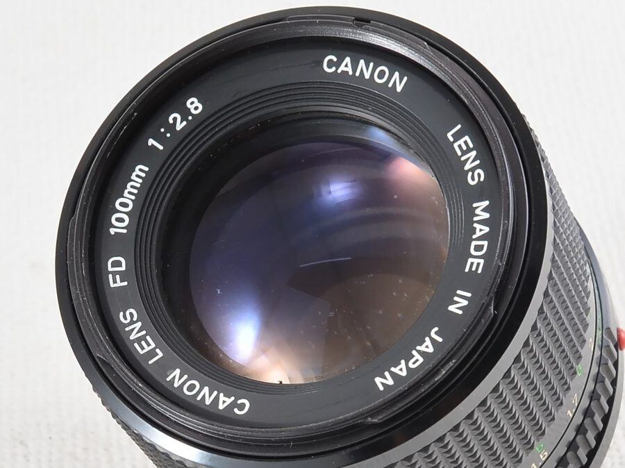 Canon New MF FD 100-mm F4.0 レンズ