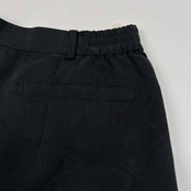 DAKS GOLF ダックス ゴルフ ツータック キュロット ショートパンツ サイズ LL /ブラック系/レディース