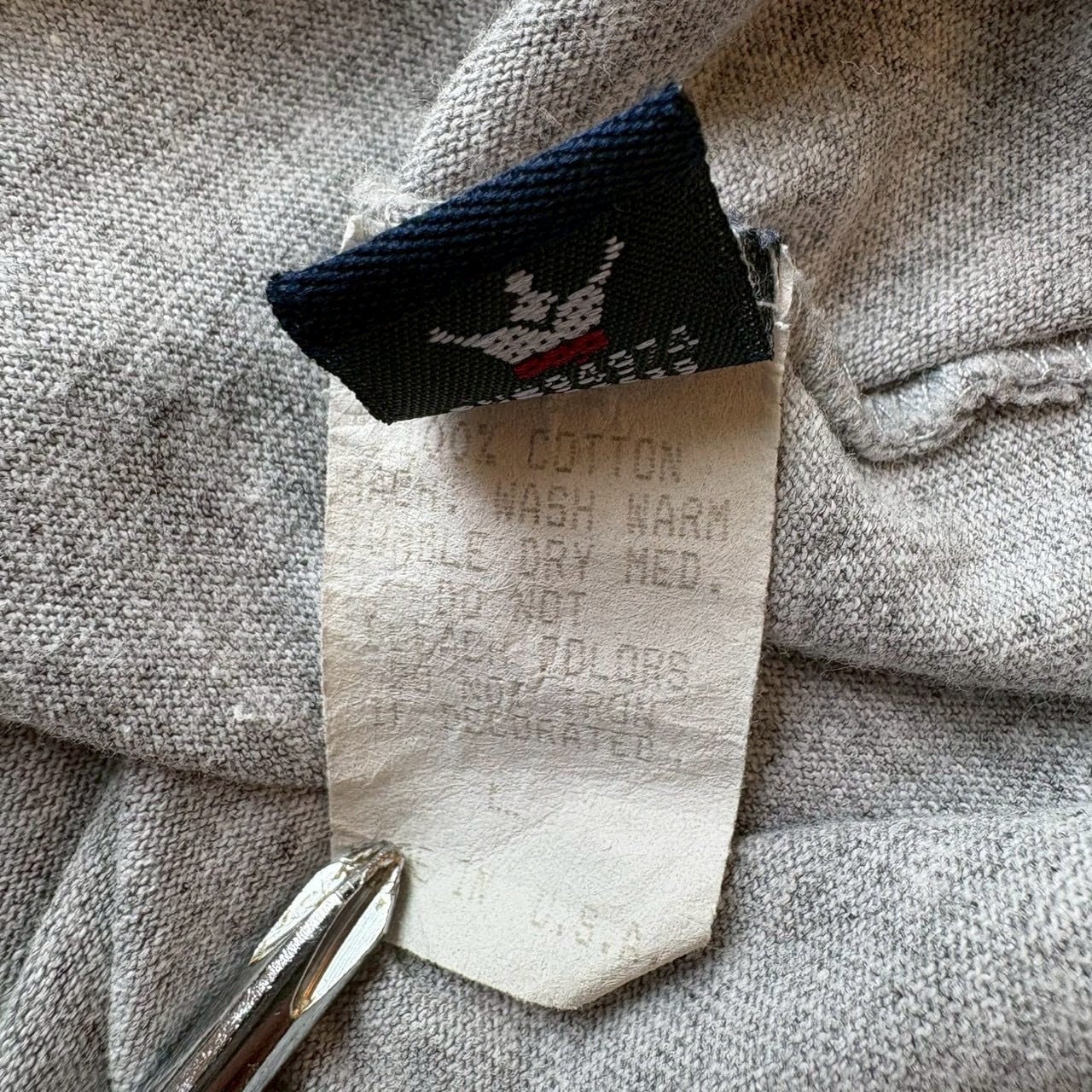 stussy ステューシー Tシャツ L ラグラン センターロゴ USA製 90s